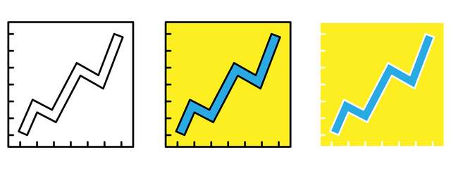 Poster - chart hand drawn design vector illustration