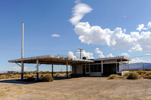 Abandoned Gas Station, Mojave Desert