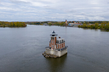 Poster - Hudson Athens Lighthouse - New York