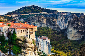 Wall Mural - Monasteries in Meteora, Greece