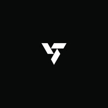 V Letter Vector Logo Abstract