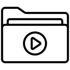 Sticker - Video Folder