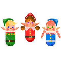 Christmas collection 1: three sibling of elves