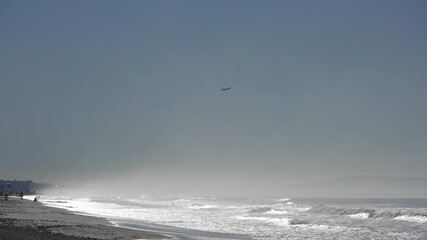 Wall Mural - Beach - A7siii - Santa Monica Beach - 20201229_A7s_1475