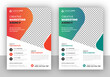 © design-all - Modern multipurpose creative corporate business agency marketing flyer and brochure cover page design in a4 size paper sheet with creative shape in a minimal template with clean and modern typography.