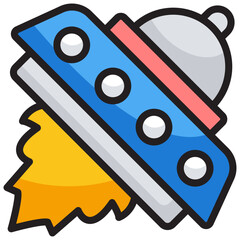 Sticker - Spaceship 