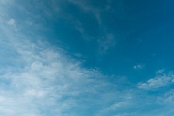 Wall Mural - blue sky with cloud texture background
