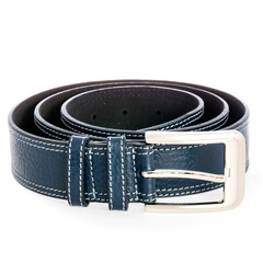 Man belt on a white background 