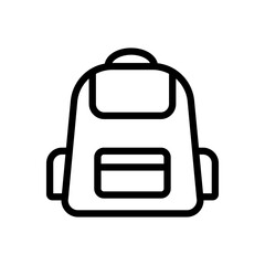 Wall Mural - school bag