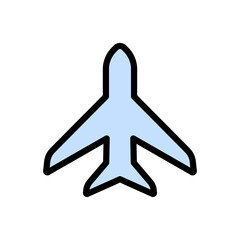 Sticker - airplane