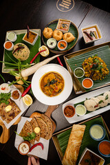 Indian Food - Traditional Breakfast set 