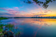 Sunset over the lake - Silkeborg