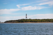 Cape Lookout Lighthouse, North Carolina, From The Water