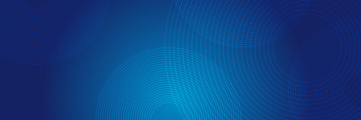 Poster - stylish blue technology lights background. 
futuristic technology lines background with light effect for wide banner 