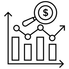 Canvas Print - Financial Growth Analysis 