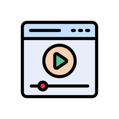 Sticker - online video