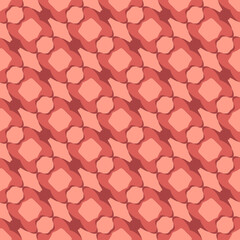 Aufkleber - Seamless geometric background with abstract ornament pattern. Folk art design.