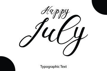 Poster - Cursive Typographic Vector Happy Quote