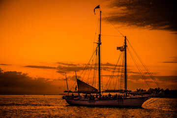 Wall Mural - Sunset in Key West Florida