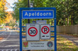 Street Sign Apeldoorn The Netherlands 2018