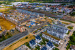Baustelle Bad Vilbel  Stadthäuser Stadtgarten | Luftbilder von einer Baustelle in Bad Vilbel  Stadthäuser Stadtgarten