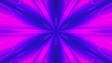 Poster - Abstract fractal light background. Digital 3d rendering backdrop.