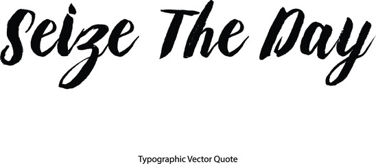 Poster - Bold Typography Text Phrase On White Background