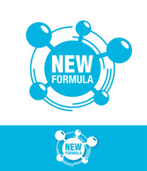 Poster - New Formula stamp with molecular cell inside