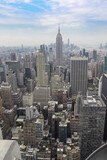 Fototapeta  - View of New York City looking over  Manhattan