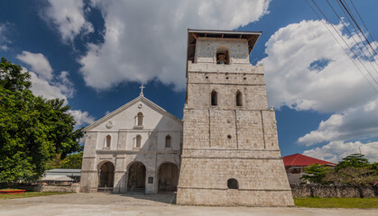 Baclayon church on Bohol island, Philippines