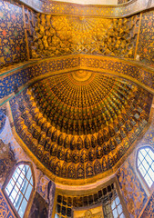 Wall Mural - ARDABIL, IRAN - APRIL 10, 2018: Interior of Sheikh Safi Al-Din Ardabili Shrine in Ardabil, Iran