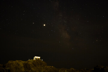 starry night sky