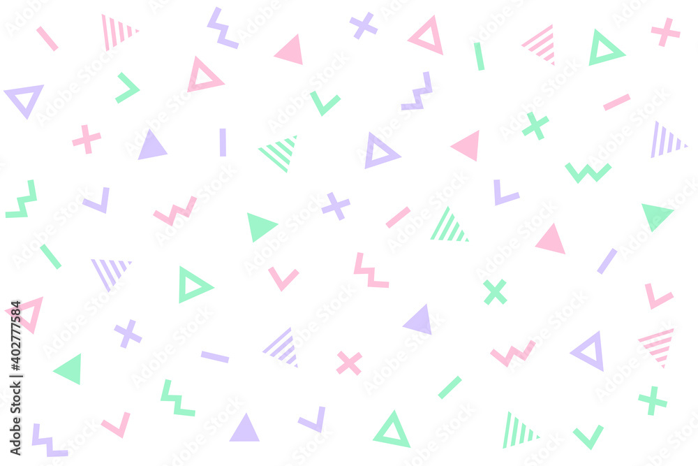 模様／幾何学／パステル の Stock ベクター | Adobe Stock