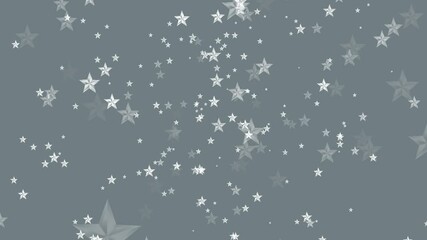 Wall Mural - Beautiful silver star abstract pattern background for luxury event or awards show theme.