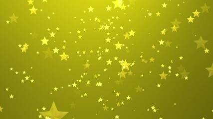 Wall Mural - Beautiful gold star abstract pattern background for luxury event or awards show theme.