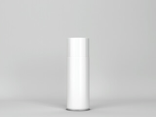 Sticker - Blank aerosol tube mockup