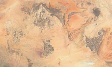 Satellite Top View Texture Over Egypt