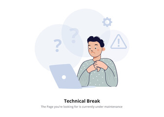 Poster - Page Not Found Error 404
