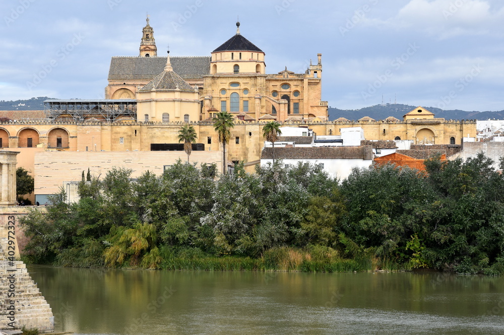 Espagne, Cordoue, Mosquée cathédrale, la mosquée fut construite au 7ème siècle, en 1236 à la reprise de la ville par les musulmans, les Castillans refirent une église.