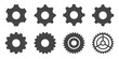 Configure icon, Setting gears icon. Gear. Wheels. Vector illustration.