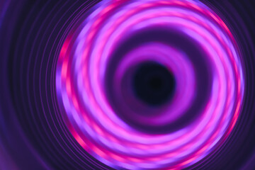 Aufkleber - Abstract swirl tunnel with violet light on a background pattern textured for design.