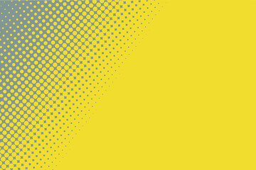 ultimate gray yellow dotted texture background. Contrast vector halftone. Retro comic effect overlay. Rough dotted gradient pattern on transparent backdrop. Shading halftone texture for graphic design