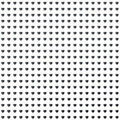 Poster - Hearts pattern. Themes of love and romance. Valentine's Day. Emotions and feelings. The 14th of February.