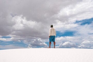 Canvas Print - white sands 