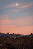 Fototapeta  - sunset over the mountains