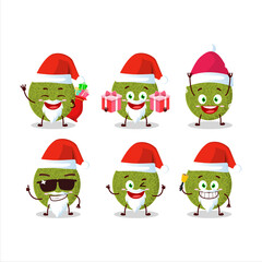 Poster - Santa Claus emoticons with melon cartoon character