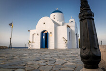 Church On A Greek Island