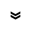 chevron icon vector sign symbol
