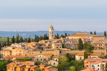 Wall Mural - San Quirico d'Orcia a picturesque Italian village