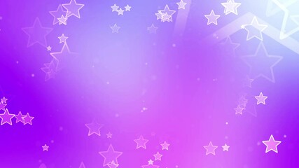 Wall Mural - Beautiful modern floating stars frame background for love day theme or festival celebration concept.